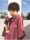 【山方 直也】マッシュ×ワンサイドショート×くせ毛風