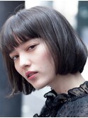黒髪ボブ