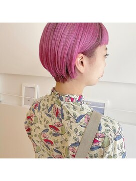 ツバメ ヘアー(TSUBAME HAIR) ピンクショート