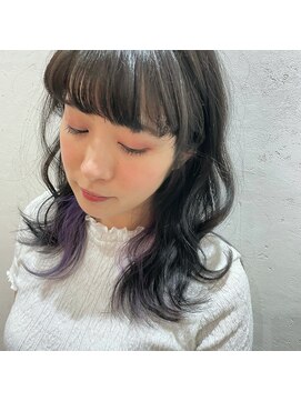 モニファ(Monifa) インナーラベンダーグレージュstyle