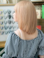 カバーヘア ブリス 大宮西口店(COVER HAIR bliss) 韓国風大人ハイライト透明感前下がりボブディa大宮