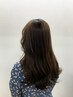 【髪質改善×低刺激】イノアカラー（リタッチ）＆ブロー＆プチトリートメント