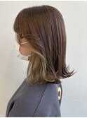ボブでも可愛いイヤリングカラー/インナーカラー