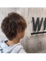 アンダーバーホワイト 南海難波店(_WHITE)&nbsp;メンズパーマ