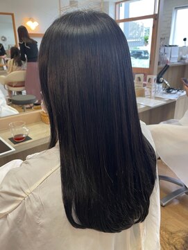 エス ハート オブ ヘアー 名東店(Heart of HAIR) 【ES 川原】 Spring Style #15 ツヤ髪ナチュラル縮毛矯正