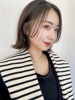 ガーデン タチカワ(garden tachikawa)&nbsp;暗髪×ボブ×シースルーバング×フレンチガーリー