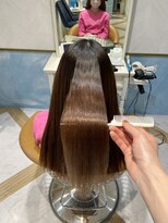 ロンド ストラーダ 心斎橋(Lond strada)&nbsp;★ブリーチ毛でも酸性ストレートで艶々美髪★