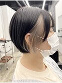 #暗めカラー#デザインカラー#フェイスフレーミング#小顔ショート