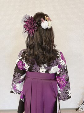 ジップ 浜田店(zip) ゆるふわパーマロング × 20代ドーリーガール