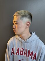 メリケンバーバーショップ トーキョー(MERICAN BARBERSHOP TYO)&nbsp;YS STILE.束感ショート.波巻き.ハイライト.マッシュパーマ6