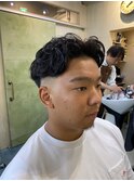 【メンズパーマ】パーマを活かしたパートスタイル!!
