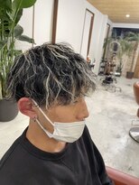 ヘアーサロン ヴィアルス 松原店(hair salon VIARS)&nbsp;ツイストスパイラルパーマメッシュ