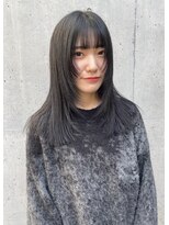 ノラギンザユー(NORA GINZA/U)&nbsp;顔まわりカットレイヤーカット似合わせ透明感カラー