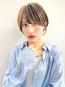 アンド ストーリーズ(&STORIES) ショートボブ髪型30代40代50代前髪あり前髪なし面長丸顔【荒牧】