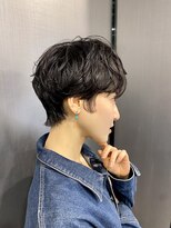 ハルキ ミナト ジャパン オオサカ(HARUKI MINATO japan OSAKA)&nbsp;40代50代小顔似合わせカットくびレイヤーエモージュ大人可愛い