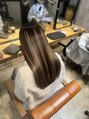 ハル 新宿(haru) ブリーチ毛でも艶々の美髪に#新宿#髪質改善#美髪#艶髪
