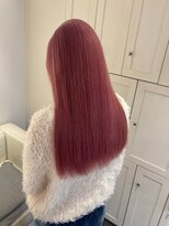 ベレーザ 渋谷(BELEZA)&nbsp;7553ベビーピンクハイライトバレイヤージュ艶髪ハイトーンカラー