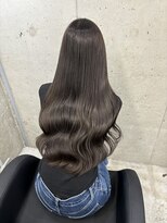 シェノン 近鉄奈良店(CHAINON)&nbsp;ブリーチなしWカラー×ラベンダーグレージュ