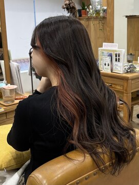 メアリー バイ メリー(marry by merry) 【立町メアリーバイメリー】☆インナーコーラルオレンジ☆