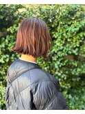切りっぱなしボブ