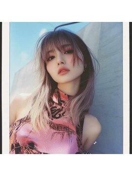 ヘアーメイク コラソン(hair make corazon) 【コラソン】インナー　ブリーチ　カラー艶髪スタイルまお