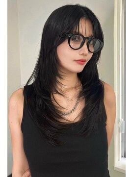 ランズ(LANDS) レイヤーカット 【韓国ヘア 大阪 梅田】