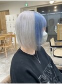 ボブカット/ハイトーンカラー/y2k/原宿/表参道