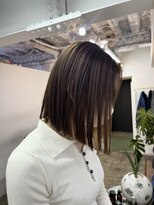 アル 心斎橋(alu)&nbsp;オリーブグレー/黒髪/小顔