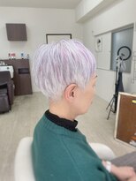 ヌ～&nbsp;グレイヘア×ポイントカラー