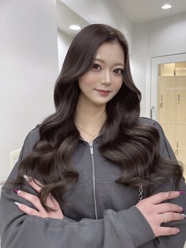 ラピス 渋谷本店(Lapis) グレージュカラー/シールエクステ/ブリーチなしカラー