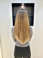 タヤ 大阪上本町店(TAYA)&nbsp;バレイヤージュ/ベージュ/ブリーチ/ダブルカラー