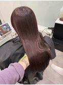 ピンクブラウンカラー