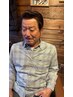 【お電話のみ】カット+白髪染め+トリートメント(眉カット付きシェービング)