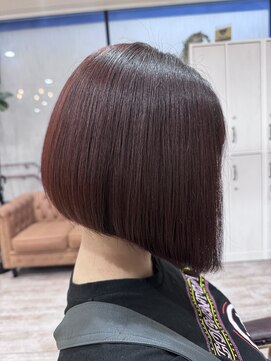 ラボヌールヘアーノーブル 新越谷店(La Bonheur hair noble) 極上髪質改善/前下がりボブ【美髪】【イメチェン】