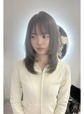 レイヤーカット×ワンカールで可愛く　【梅田/茶屋町/ウルフ】