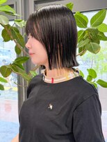 ノエ トトン(noe tton)&nbsp;ホワイトグレージュ/デジタルパーマ/チェリーブラウン/名駅u32