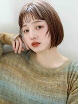 ヘアアンドスパ モーブ 世田谷(hair&SPA Mauve)&nbsp;チェリーブラウン/ミニウルフ/デジタルパーマ[世田谷］