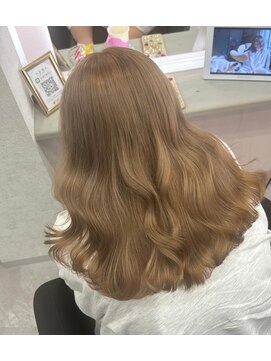 エルフ(elf) 久喜/久喜駅/韓国/ブリーチ/ダブルカラー/前髪カット/学割U24