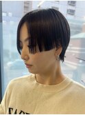 別府ショートボブ顔まわりレイヤーカット髪質改善カラー30代