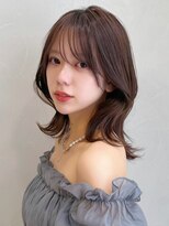 アグノス 青山(Agnos) デザインカラーデジタルパーマこなれヘア小顔カットうる艶髪