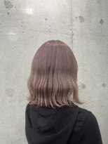 アジールヘア 赤羽駅南口店(agir hair)&nbsp;ピンクベージュケアブリーチダブルカラー(赤羽/赤羽駅/赤羽南口)