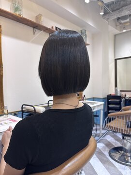 ロンドアベニール 北千住(Lond avenir) マロンベージュ/オリーブグレー/ブリーチなし/ボブ/小顔北千住