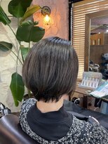 ロッソバイアルター 鎌取(ROSSO by aL-ter)&nbsp;【ハイライト/くびれヘア/アプリコットオレンジ】千葉香奈