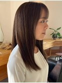 【75.酸性ストレート】ボブ・レイヤーカット・白髪染め・学割◎