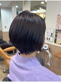 触れたくなる艶髪ボブ