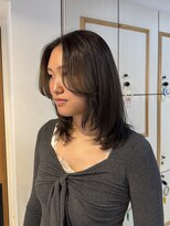 ネオリーブ チロル 横浜西口店(Neolive CiroL.)&nbsp;大人っぽ顔周りレイヤーミディアム 【横浜】