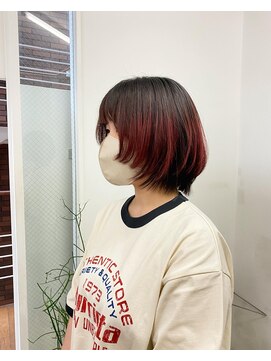 キーパーソン(kii person) kii person × ショートウルフ　アンブレラカラー