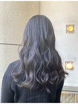 ヘアアンドメイク スタジオ ミムロ(HAIR&MAKE STUDIO MIMURO) レイヤーカット・ラベンダーグレージュ