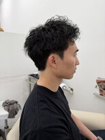 コキュウ(co-kyu)&nbsp;メンズショートパーマ ラフパーマ スパイキーパーマ