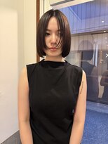パーク(PARK)&nbsp;ボブボブカットボブスタイルボブヘアパツッとボブタッセルボブ